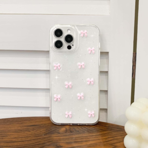 pink bow iphone case