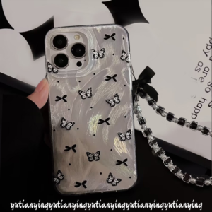 butterfly charm case